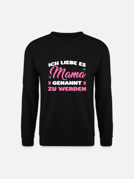 Mutter Familie Mutter Geschenk - Unisex Pullover - Schwarz
