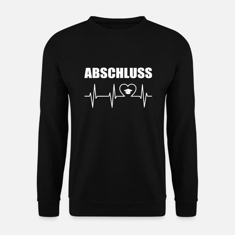 Abschluss - Unisex Pullover - Schwarz