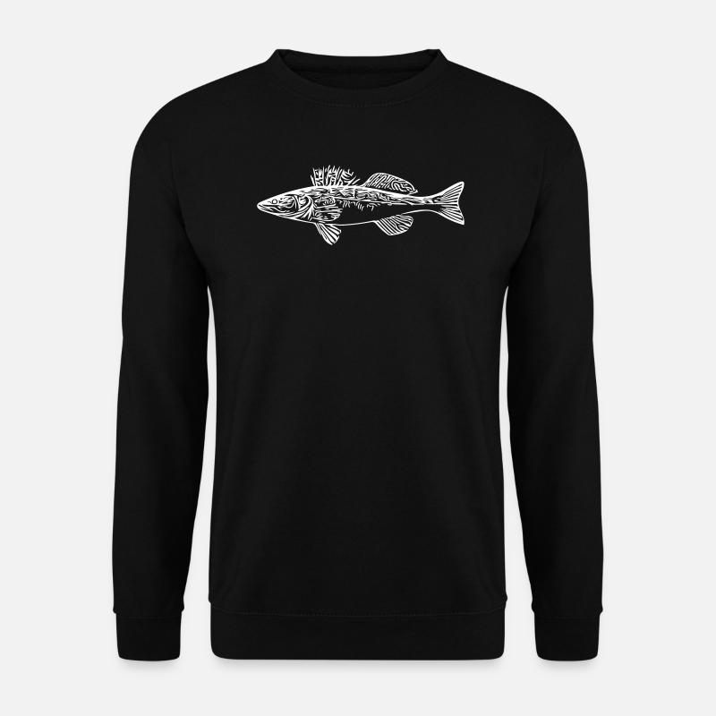 Zander - Unisex Pullover - Schwarz