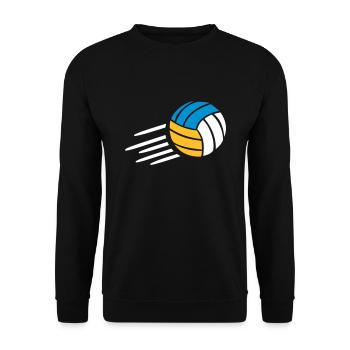 Beach-volley - Sweat-shirt Unisexe - noir - Devant - Alina (178cm) & Michal (187cm)