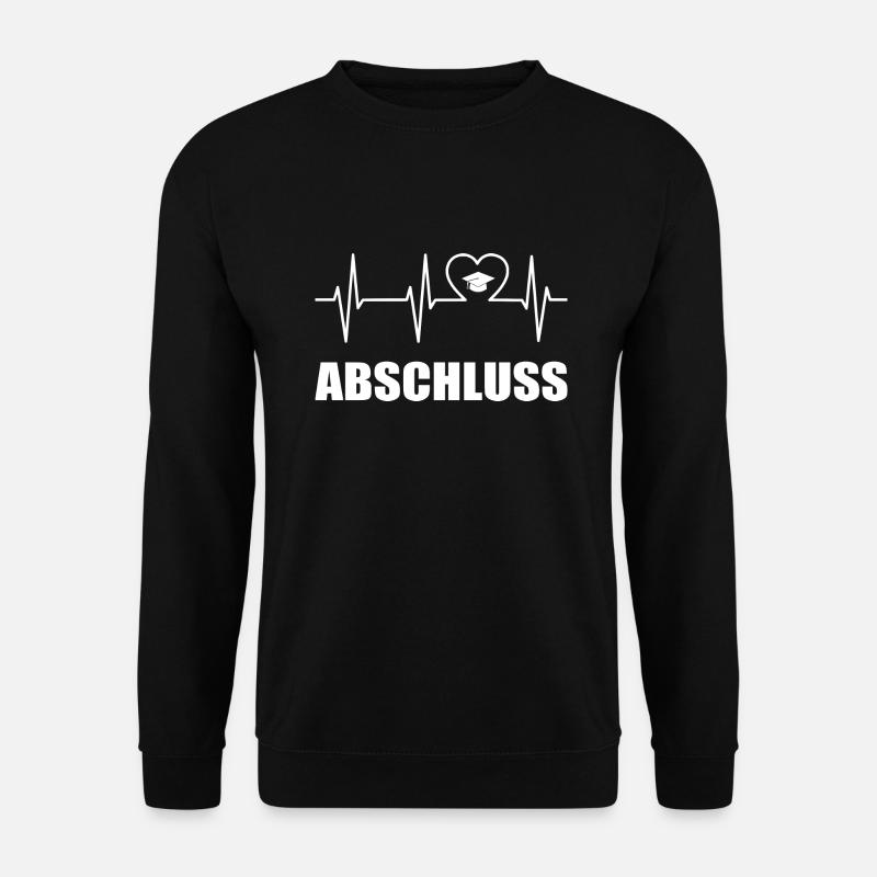 Abschluss - Unisex Pullover - Schwarz