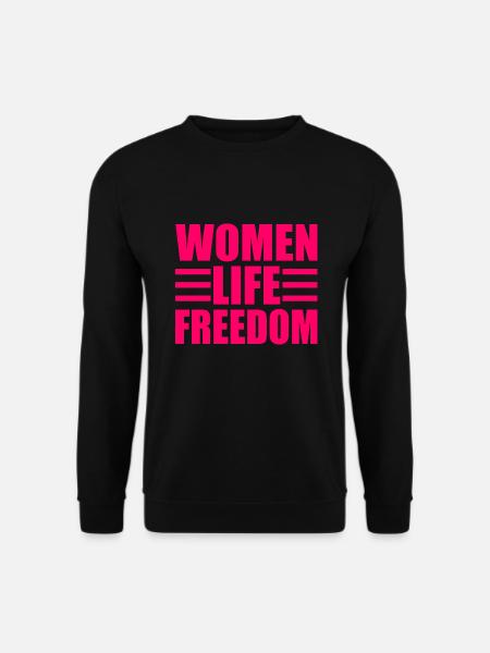 Women life freedom - Unisex Sweatshirt - black