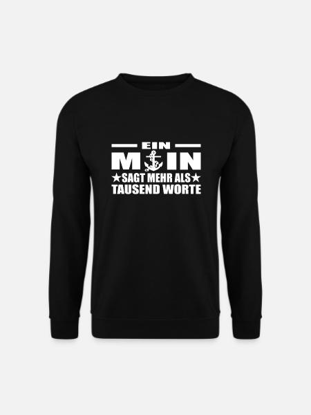 Moin - Unisex Pullover - Schwarz