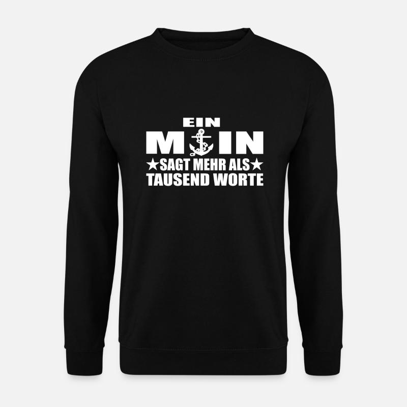 Moin - Unisex Pullover - Schwarz