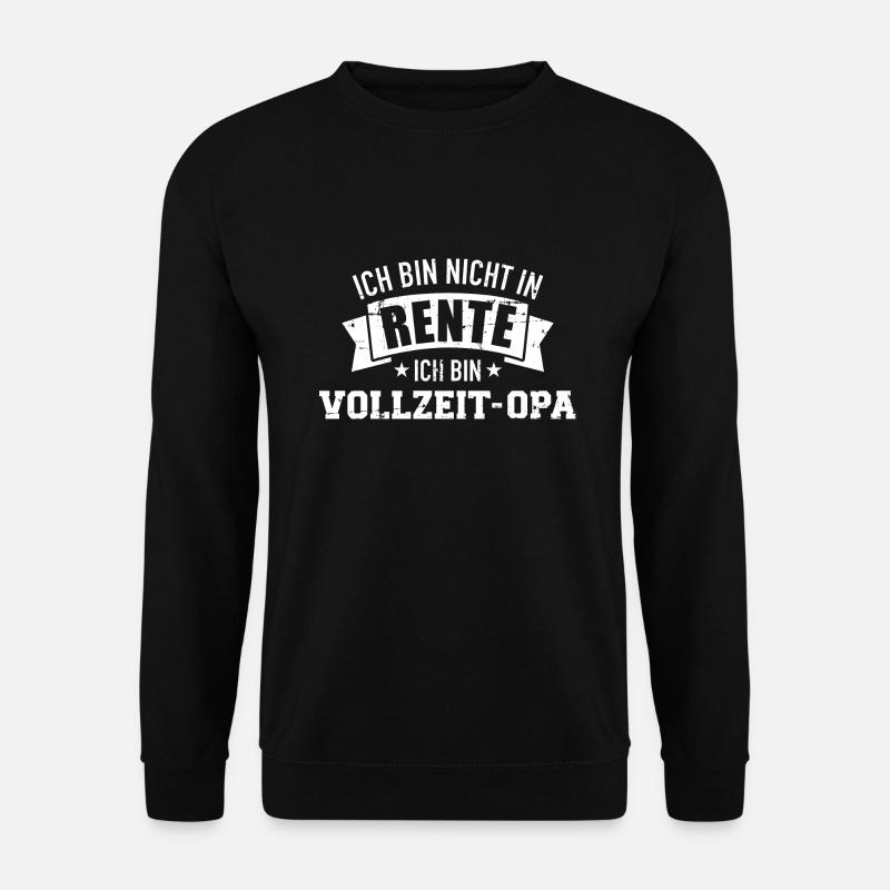 Opa - Unisex Pullover - Schwarz