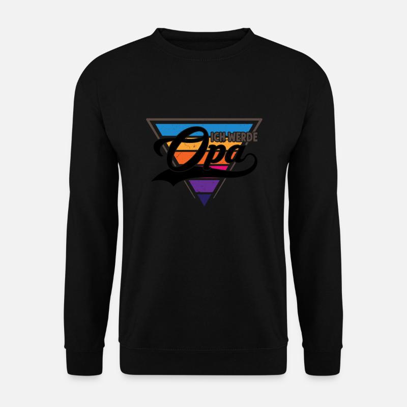 Grossvater opa Opas Geschenk - Unisex Pullover - Schwarz