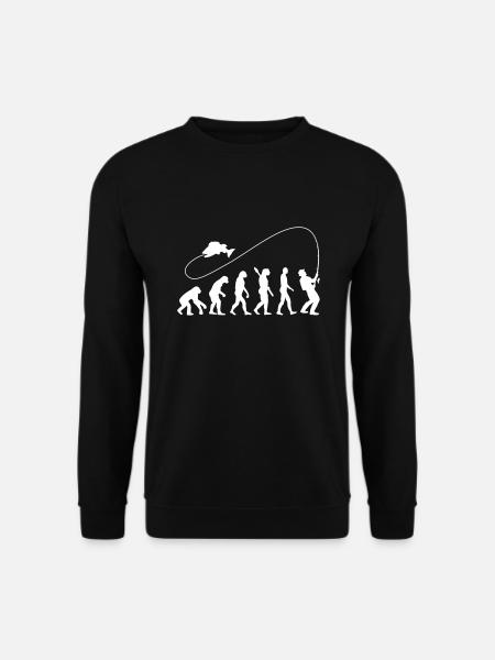 Angeln - Unisex Pullover - Schwarz