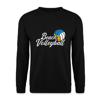 Beach-volley - Sweat-shirt Unisexe - noir - Devant - Alina (178cm) & Michal (187cm)