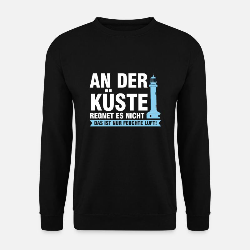 Platdeutsch Norddeutschen Möwe Geschenk - Unisex Pullover - Schwarz