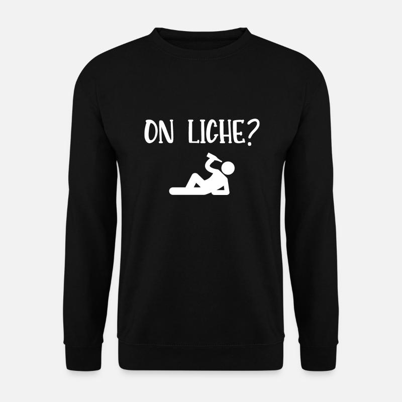 ON LICHE - Sweat-shirt Unisexe - noir