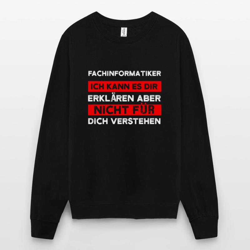 Fachinformatiker Beruf Programmierer Geschenk Unisex Pullover