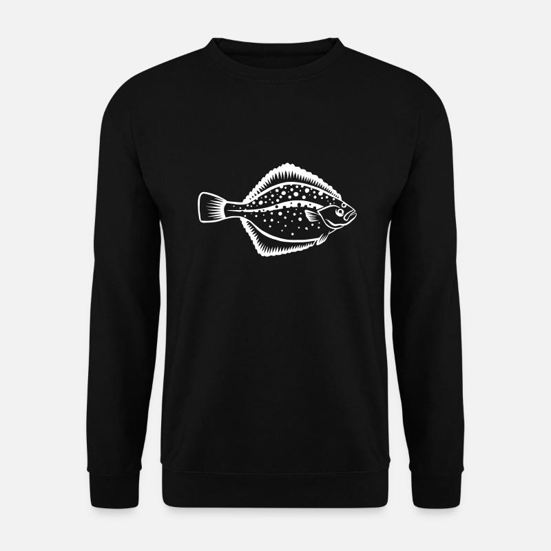 Flunder - Unisex Pullover - Schwarz