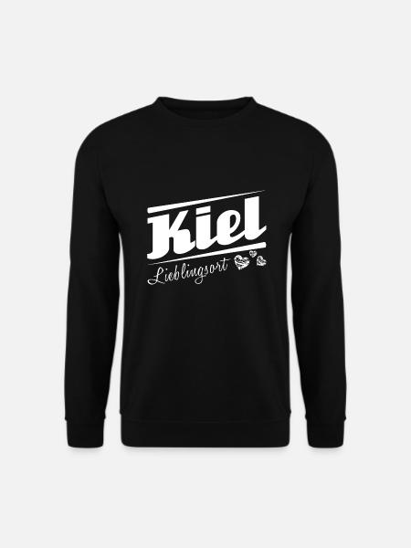 Kiel - Lieblingsort mit Stadtnamen - Unisex Pullover - Schwarz