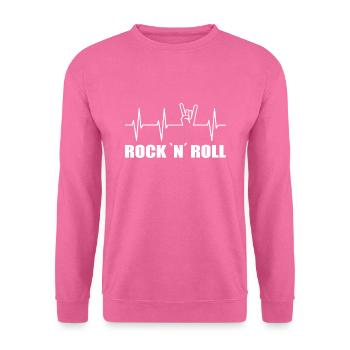 Rock - Unisex Pullover - Pink - Vorne