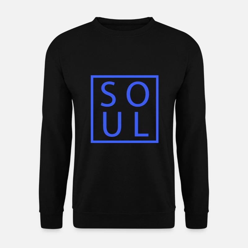 Soul Paar Shirt Mate Geschenkidee - Unisex Pullover - Schwarz