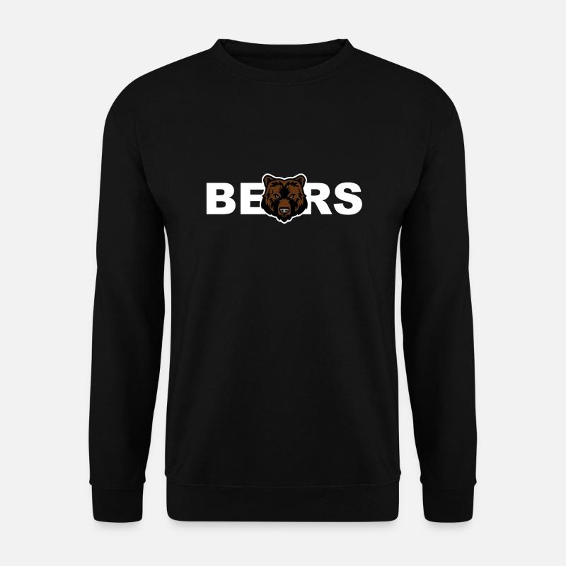 Bears LGBT Bär Gay Pride - Unisex Pullover - Schwarz