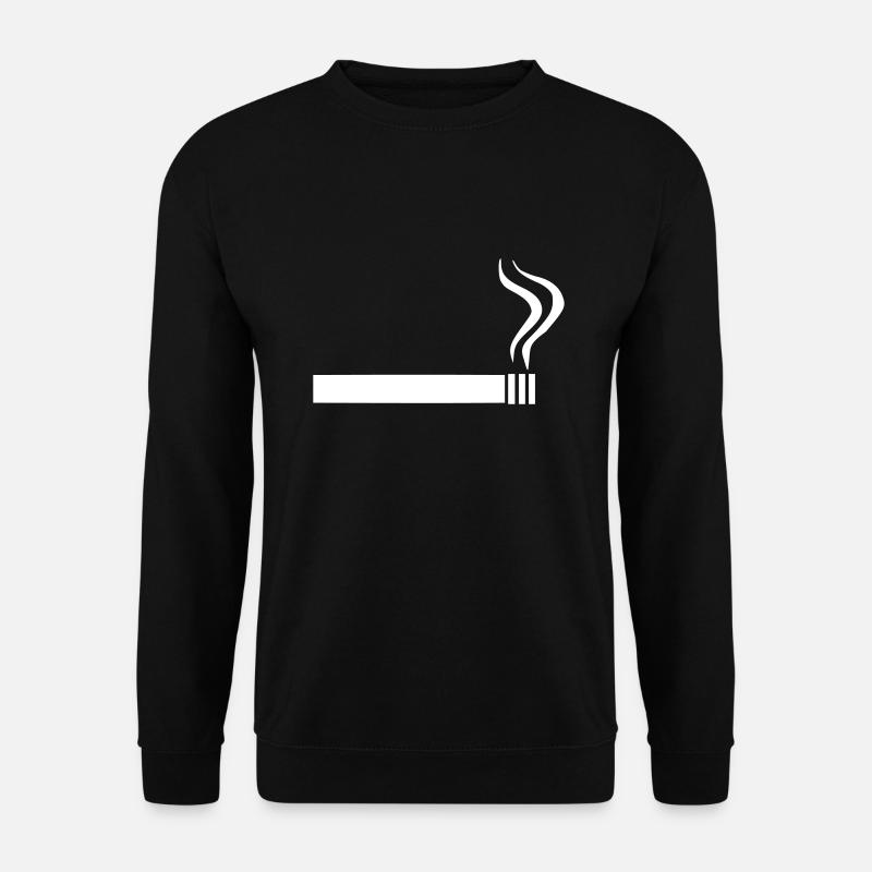 Zigarette - Unisex Pullover - Schwarz