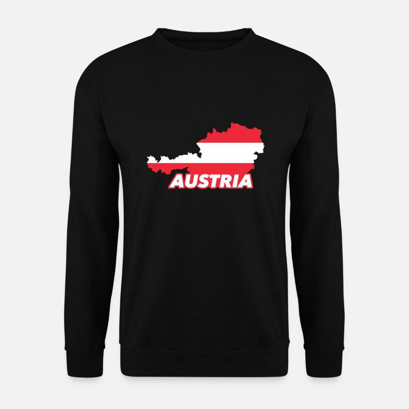 Österreich - Unisex Pullover - Schwarz
