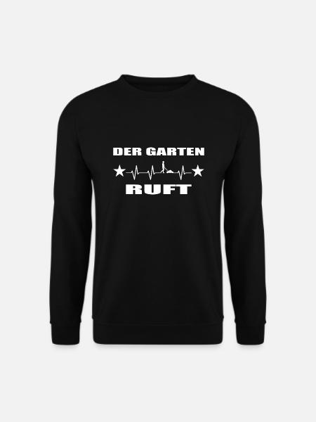 Garten - Unisex Pullover - Schwarz