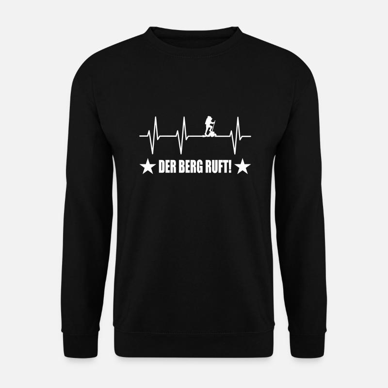 Wandern - Unisex Pullover - Schwarz