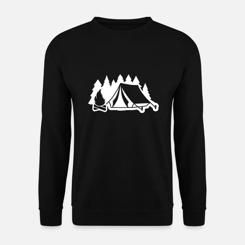 camping - Sweat-shirt Unisexe - noir