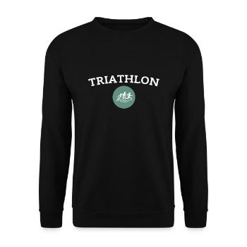 Triathlon - Sweat-shirt Unisexe - noir - Devant - Alina (178cm) & Michal (187cm)