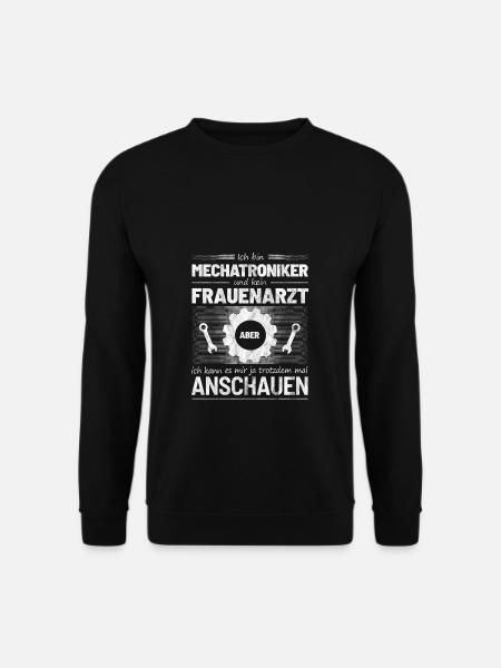 KFZ Mechatroniker Spruch Sprüche Witze Geschenk - Unisex Pullover - Schwarz