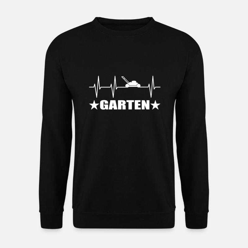 Garten - Unisex Pullover - Schwarz