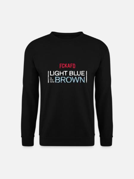 FCKAFD | NEW BROWN - Unisex Pullover - Schwarz