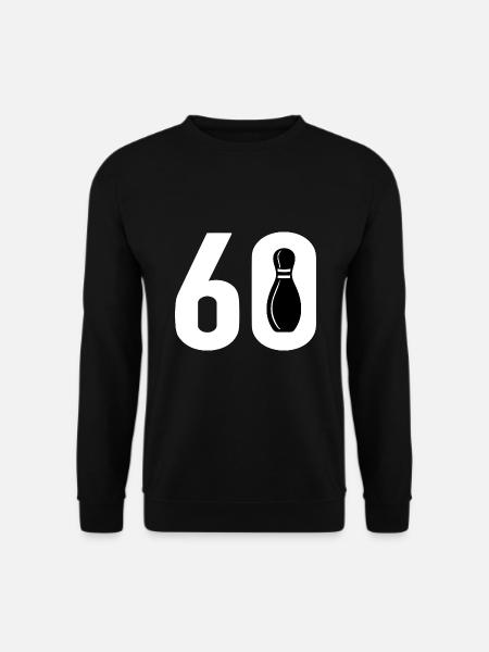 60 Bowling Bowler 60 - Unisex Sweatshirt - black