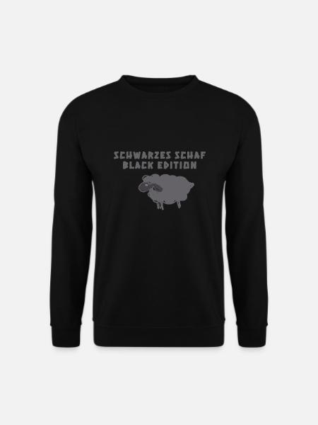 Schwarzes Schaf,,Schaf,illustration - Unisex Pullover - Schwarz