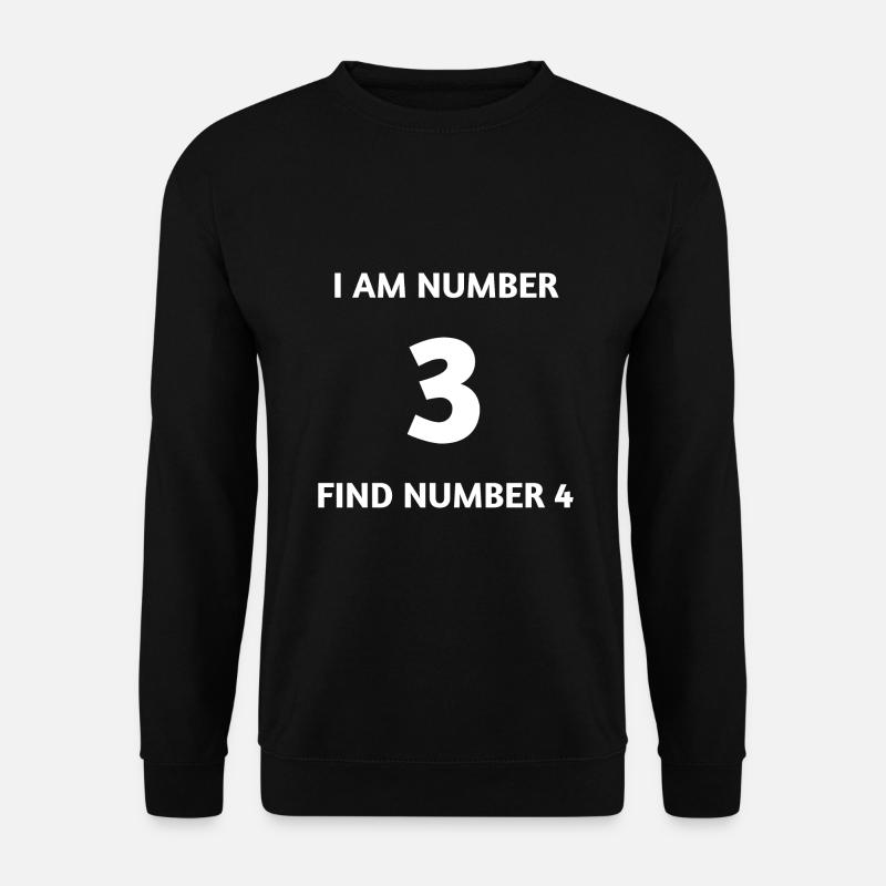 IAMNUMBER3 - Unisex Pullover - Schwarz