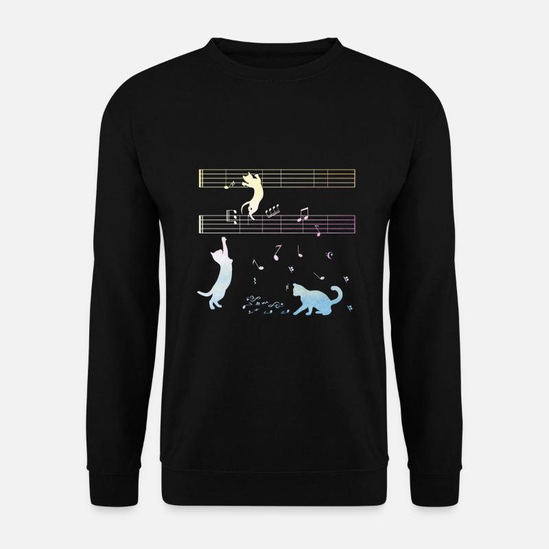 Cat Graphic Cat Owner Cat Trainer Cat Lover Animal - Unisex Pullover - Schwarz