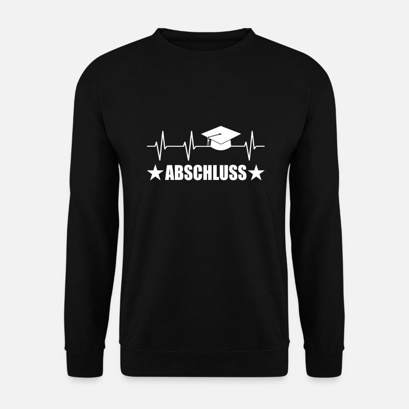 Abschluss - Unisex Pullover - Schwarz