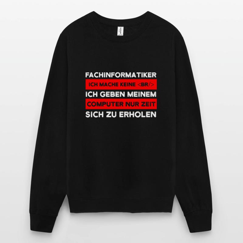 Fachinformatiker Beruf Coder Geschenk Unisex Pullover