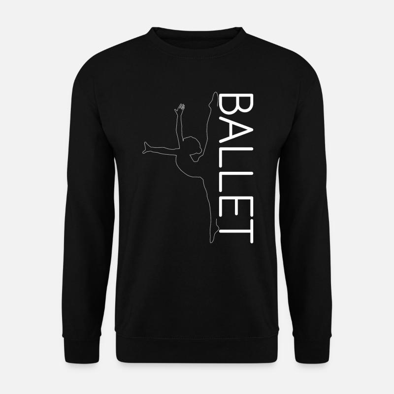 Ballett Tanzen - Unisex Pullover - Schwarz