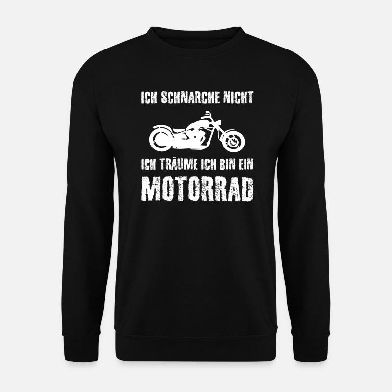 Motorrad - Unisex Pullover - Schwarz
