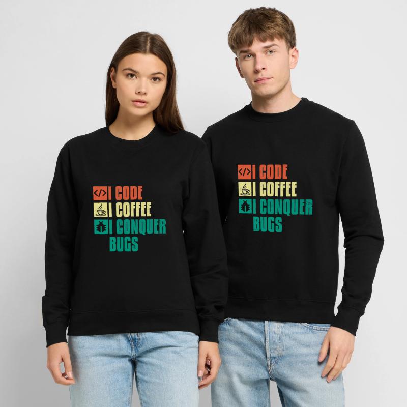 Coffee Coding Programmer Coder Developer Nerd Coff Unisex Sweatshirt