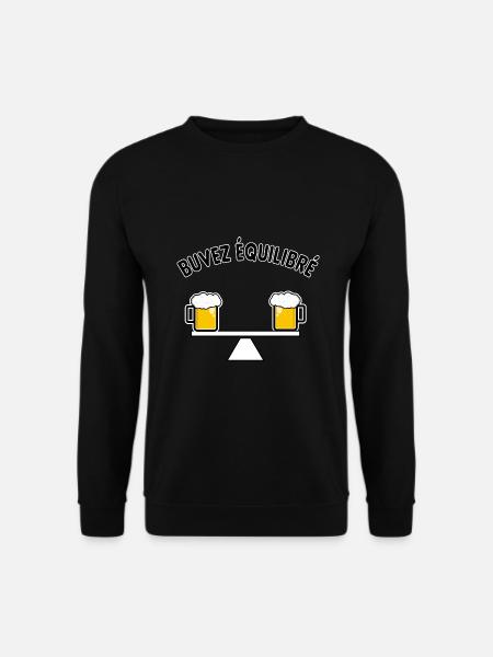 Buvez équilibré - Sweat-shirt Unisexe - noir