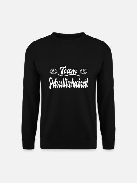 12,5. Hochzeitstag Ehe 12,5 Jahre Ehe Geschenk - Unisex Pullover - Schwarz