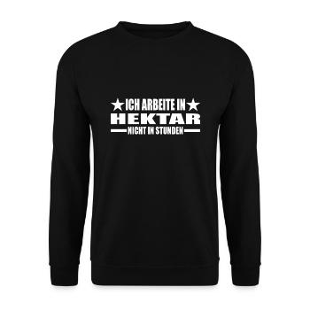 Dorfkind - Unisex Pullover - Schwarz - Vorne - Alina (178cm) & Michal (187cm)