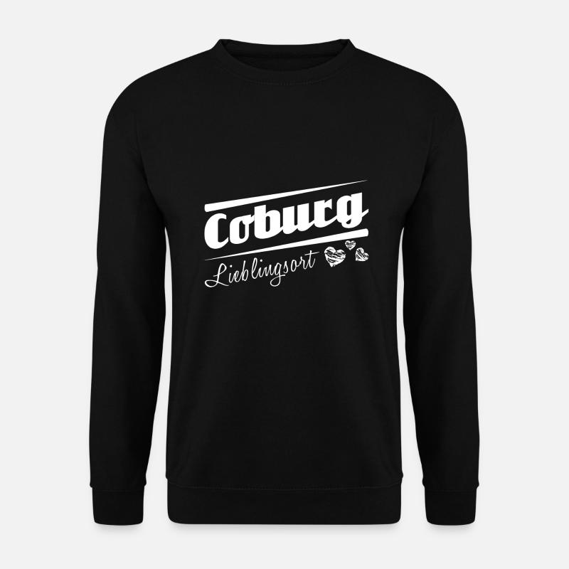 Coburg - Lieblingsort mit Stadtnamen - Unisex Pullover - Schwarz