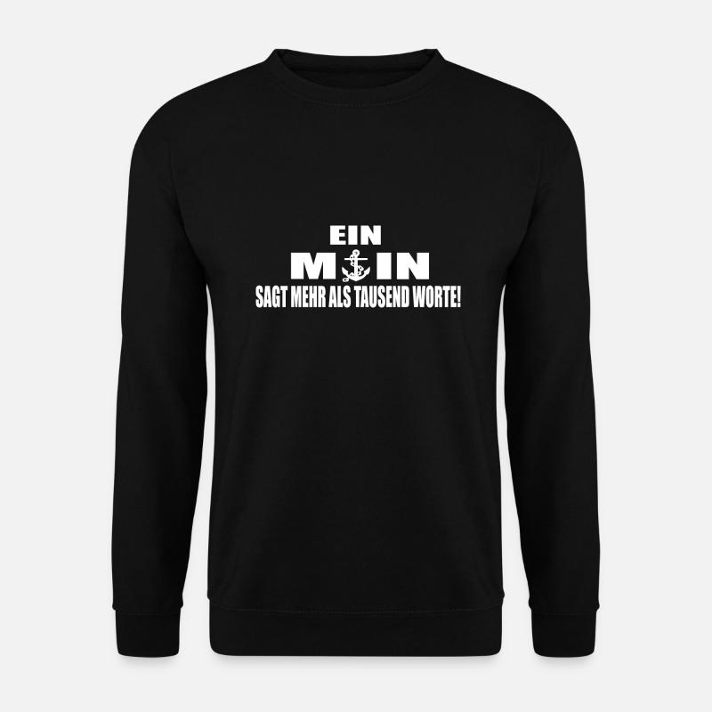 Moin - Unisex Pullover - Schwarz