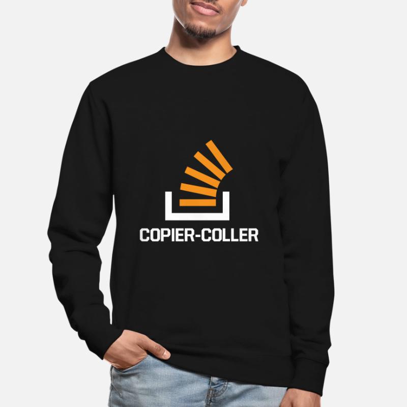 Copier Coller Programmer Software Developer Nerd G Unisex Pullover