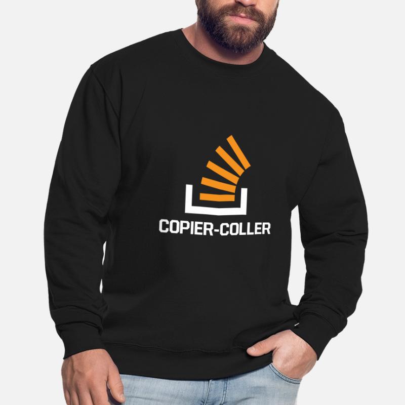 Copier Coller Programmer Software Developer Nerd G Unisex Pullover