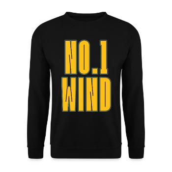 Indoor Skydiving - Unisex Sweatshirt - black - Front - Alina (178cm) & Michal (187cm)
