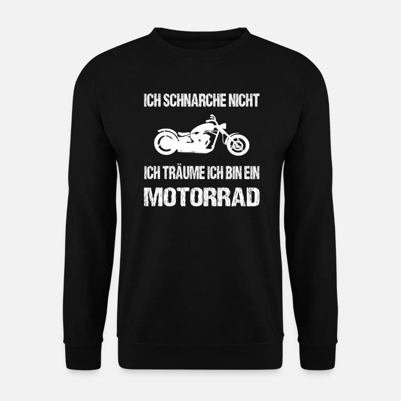 Motorrad - Unisex Pullover - Schwarz
