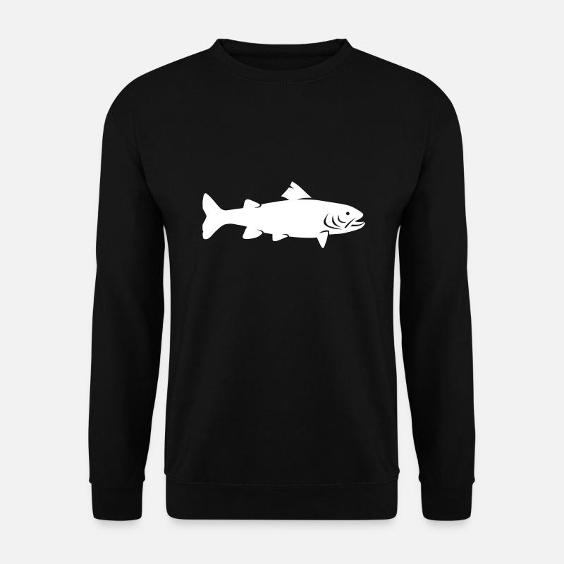 Forelle - Unisex Pullover - Schwarz