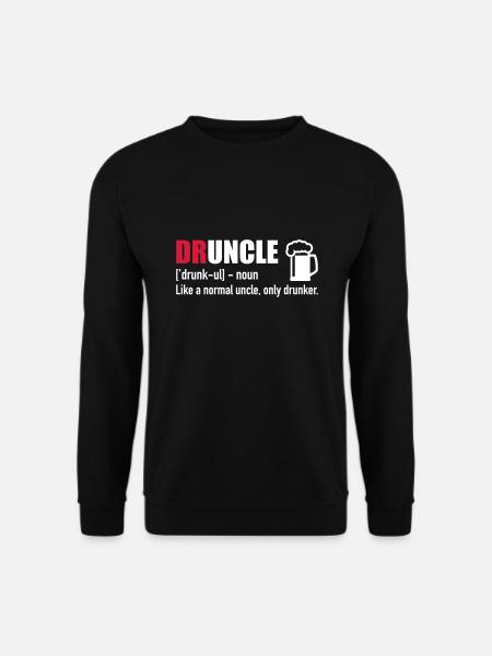 uncle - Unisex Sweatshirt - black