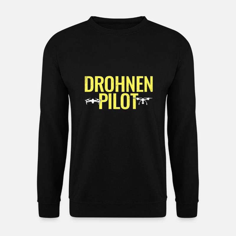 Drohnen Pilot - Unisex Pullover - Schwarz